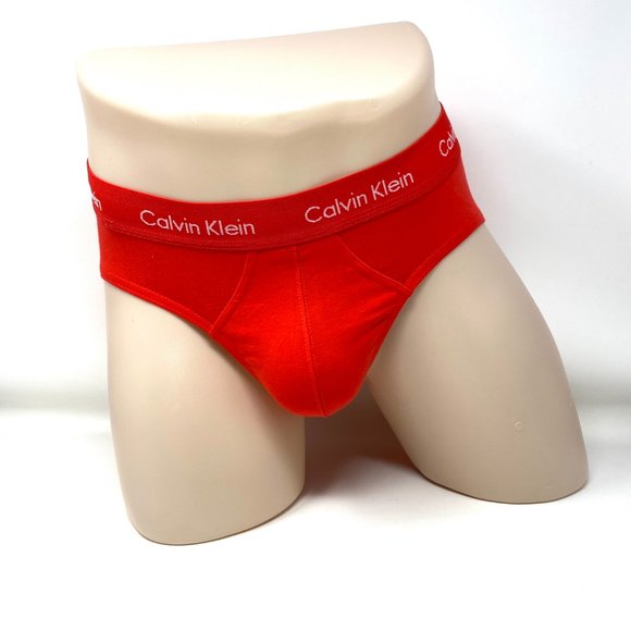 đź’–MEGA SALEđź’–Calvin Klein 3 Pack Men  NB2613936  Cotton Stretch Blue Red s - Picture 5 of 8
